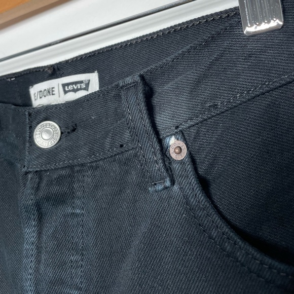 Re/Done | Vintage ReDone Levi’s High Rise Black Jeans Kendall Jenner 26 - Picture 4 of 13